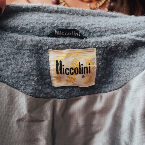 Vintage Wool Wrap Coat by Niccolini - Picture 6 of 10